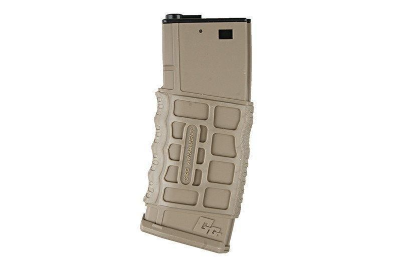 Magazynek hi-cap 300 kulek GMAG-V1 do M4/M16 - tan [G&G] (для страйкбола) GIG-05-007761 фото