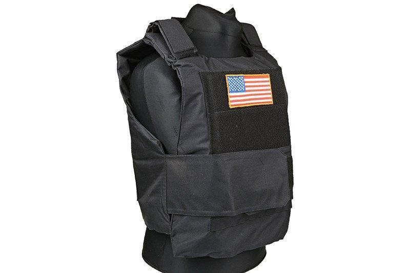 Жилет тактичний (розвантажувальний) Personal Body Armor &mdash; black [GFC Tactical] GFT-18-000367 фото