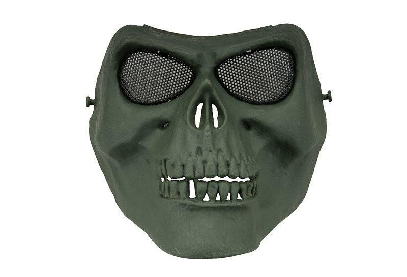 Maska na twarz Skull Style - oliwkowa [Ultimate Tactical] (для страйкбола) UTT-28-002982 фото