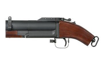 Гранатомет M79 Обріз - Real Wood [King Arms] (для страйкболу) KA-CART-04-S фото