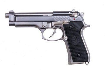 Страйкбольный пистолет M92 Chrome [WE]&nbsp;(для страйкбола) WET-02-001209 фото