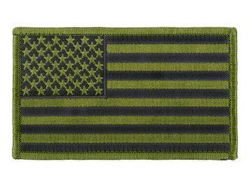 Нашивка haftowana US Flag Big Green [Minotaurtac] (для страйкболу) MIN55-US фото
