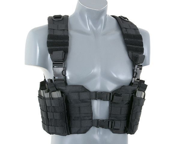 Разгрузка Chest Harness MOLLE на фастексах &ndash; BLACK [8FIELDS] M51611033-BK фото