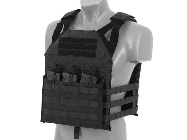 Jump Plate Carrier V2 (Duży Rozmiar) - Black [8FIELDS] (для страйкболу) M51611055-1-BK фото