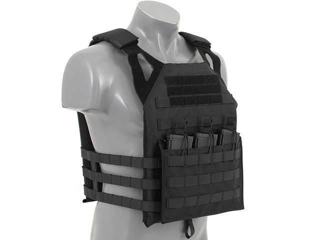Jump Plate Carrier V2 (Duży Rozmiar) - Black [8FIELDS] (для страйкболу) M51611055-1-BK фото