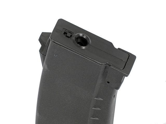 Полімерний магазин Mid-Cap на 150 кульок для AK74/AK105 &mdash; Black [S&T] (для страйкболу) STMAG29MBK фото