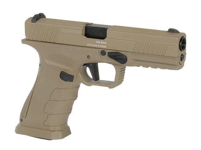 Страйкбольный green gas пистолет XTP Xtreme Training Pistol - Desert [APS] ACP610-S1 фото