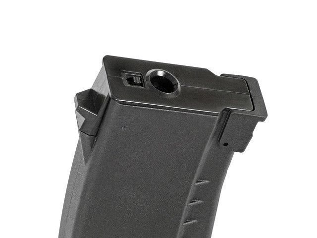 Полімерний магазин Mid-Cap на 150 кульок для AK74/AK105 &mdash; Black [S&T] (для страйкболу) STMAG29MBK фото
