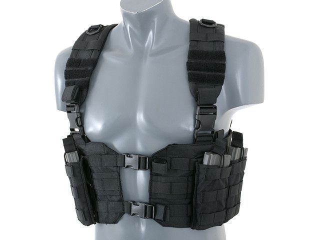 Разгрузка Chest Harness MOLLE на фастексах &ndash; BLACK [8FIELDS] M51611033-BK фото