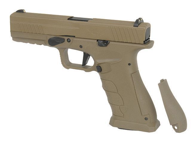 Страйкбольный green gas пистолет XTP Xtreme Training Pistol - Desert [APS] ACP610-S1 фото