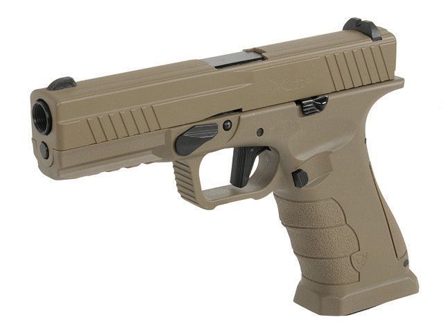 Страйкбольный green gas пистолет XTP Xtreme Training Pistol - Desert [APS] ACP610-S1 фото