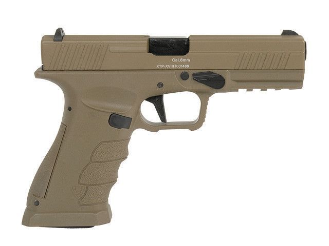 Страйкбольный green gas пистолет XTP Xtreme Training Pistol - Desert [APS] ACP610-S1 фото