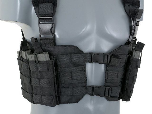 Разгрузка Chest Harness MOLLE на фастексах &ndash; BLACK [8FIELDS] M51611033-BK фото