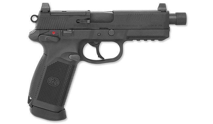 Cybergun - FNX-45 Tactical Pistol airsoft - GBB - Black - 200508 (для страйкбола) 14294 фото