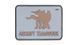 101 Inc. - 3D Patch - Airsoft Teamwork - Grey (для страйкболу) 15566 фото 1