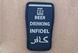 Naszywka 3D - Beer drinking infidel - Black [GFC Tactical] (для страйкболу) GFT-30-004700 фото 1