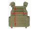 Buckle Up Assault Plate Carrier Cummerbund - Olive [8FIELDS] (для страйкбола) M51611051-1-OD фото 9
