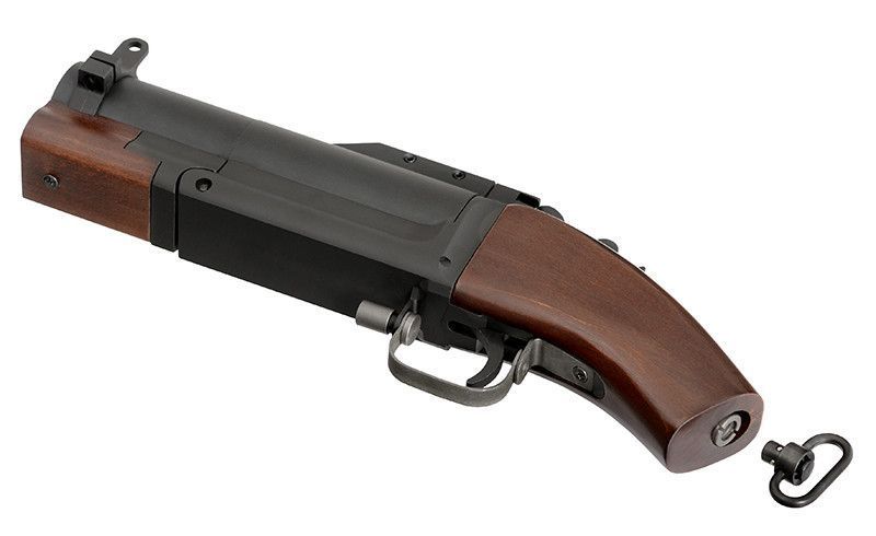 Гранатомет M79 Обріз - Real Wood [King Arms] (для страйкболу) KA-CART-04-S фото