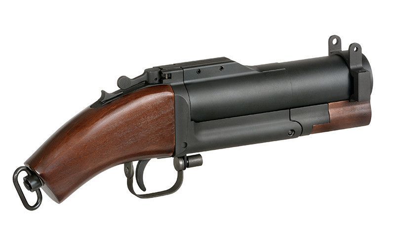 Гранатомет M79 Обріз - Real Wood [King Arms] (для страйкболу) KA-CART-04-S фото