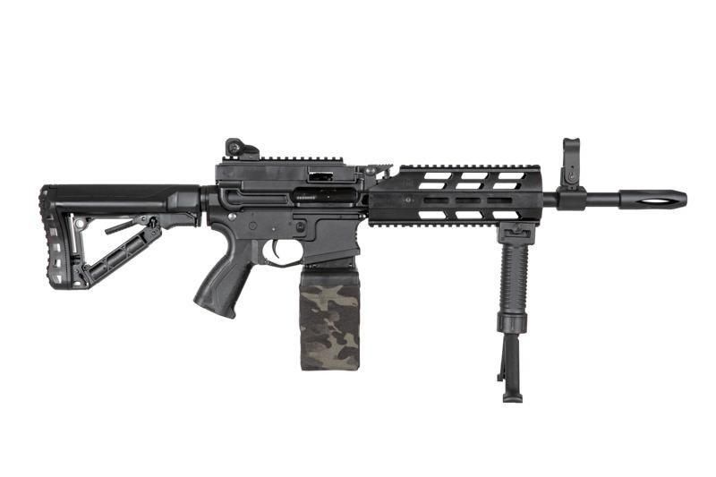 Пулемёт CM16 LMG Stealth - Black [G&G] (для страйкбола) GIG-01-027434 фото