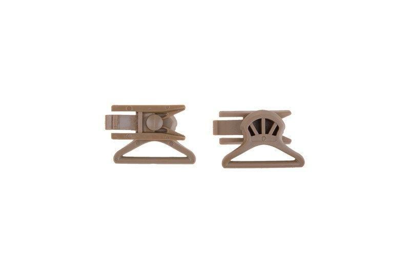 Клипсы для крепления очков (36mm) - tan [Ultimate Tactical] UTT-21-009160 фото
