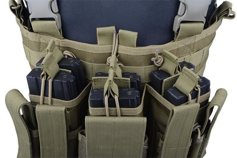Жилет тактический (разгрузочный) Scout Chest Rig - olive [GFC Tactical] (для страйкбола) GFT-18-009835 фото
