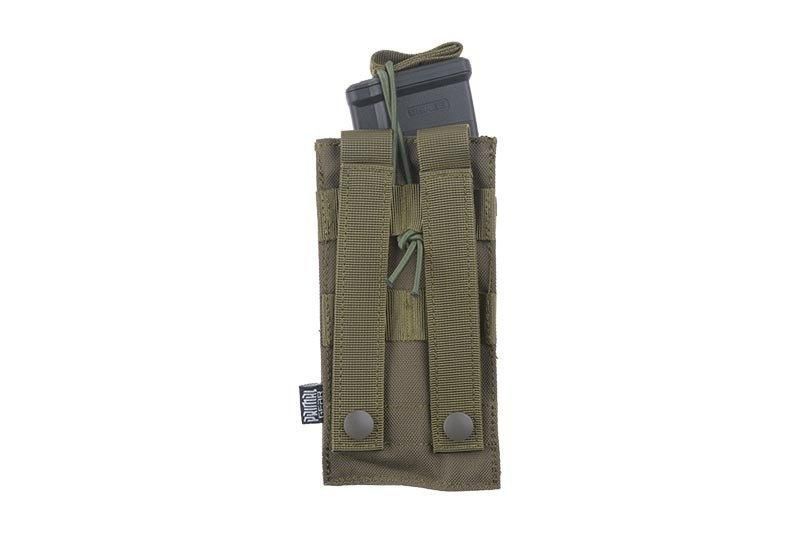 Одинарный подсумок OPEN для магазина AK - olive [Primal Gear] (для страйкбола) PRI-19-019431 фото
