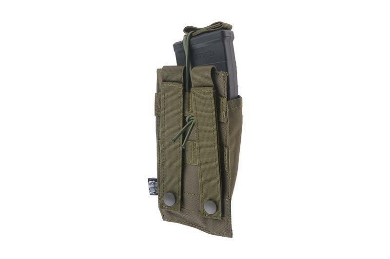 Одинарный подсумок OPEN для магазина AK - olive [Primal Gear] (для страйкбола) PRI-19-019431 фото