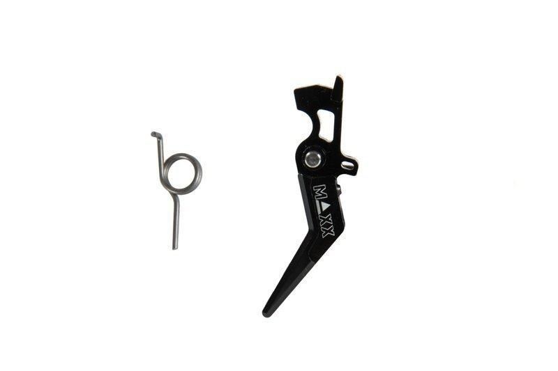 Спусковий гачок CNC Aluminum Advanced Trigger (Style A) - Black [Maxx Model Products] (для страйкболу) MXM-08-027724 фото