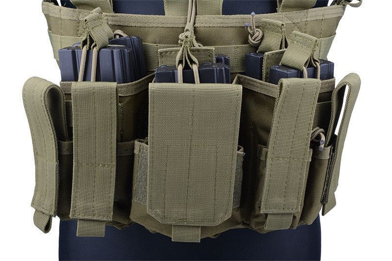 Жилет тактический (разгрузочный) Scout Chest Rig - olive [GFC Tactical] (для страйкбола) GFT-18-009835 фото
