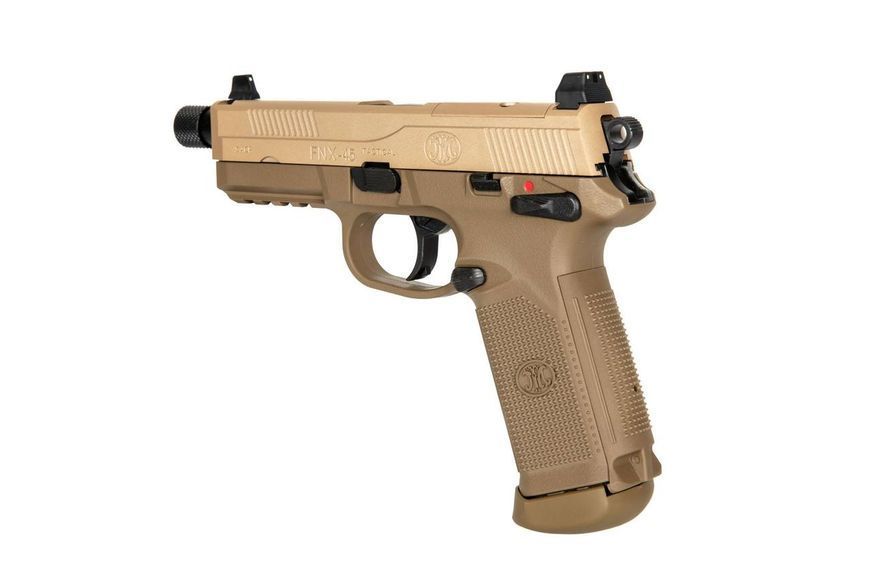 Страйкбольный аналог pistoletu FNX-45 Tactical - FDE [Tokyo Marui] (для страйкболу) TMR-02-029070 фото