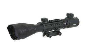 Luneta snajperska 4-12x50EG z zintegrowanym montażem - Czarny [ACM] (для страйкболу) M51615231 фото
