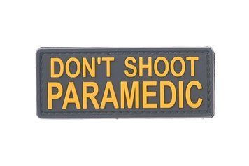Naszywka 3D - DON'T SHOOT PARAMEDIC - ż&oacute;łta [GFC Tactical] (для страйкбола) GFT-30-024484 фото