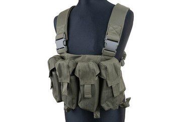 Жилет тактический (разгрузочный) типа Chest Rig - olive [GFC Tactical] (для страйкбола) GFT-18-000927 фото