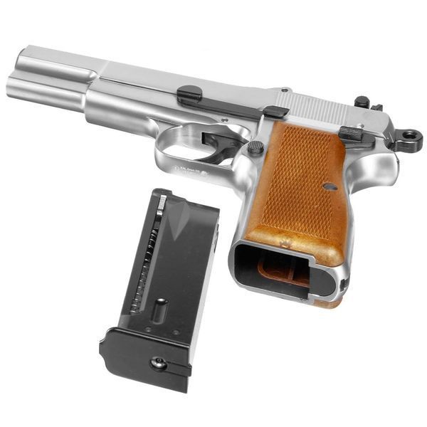 Пістолет Browning Hi-Power M1935 Full Metal версія з прикладом [WE] (для страйкбола) 496126 фото