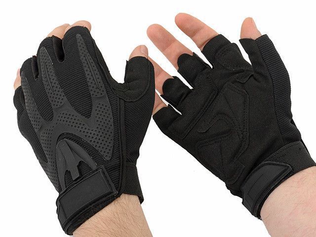 Military Combat Gloves mod. I (Size M) - Black [8FIELDS] (для страйкбола) M51617067-BK-M фото