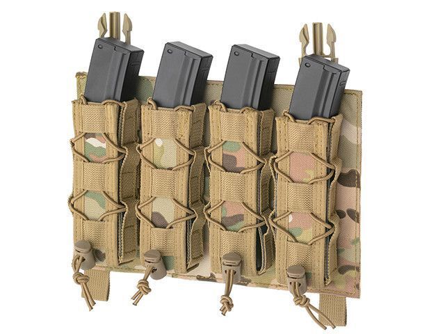 Szybka poczw&oacute;rna ładownica BUCKLE UP na magazynki MP5/SMG - Multicam [8FIELDS] (для страйкбола) M51613231-CP фото