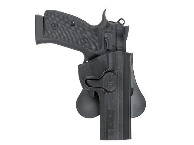 Кобура страйкбольная для CZ 75 SP-01 - Black [Amomax] (для страйкбола) AM-75P01S фото
