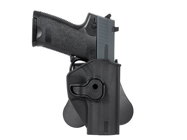 Кобура страйкбольная для USP/USP Compact - Black [Amomax] (для страйкболу) AM-USP фото