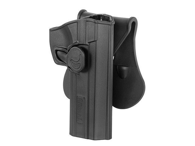 Кобура страйкбольная для CZ 75 SP-01 - Black [Amomax] (для страйкбола) AM-75P01S фото