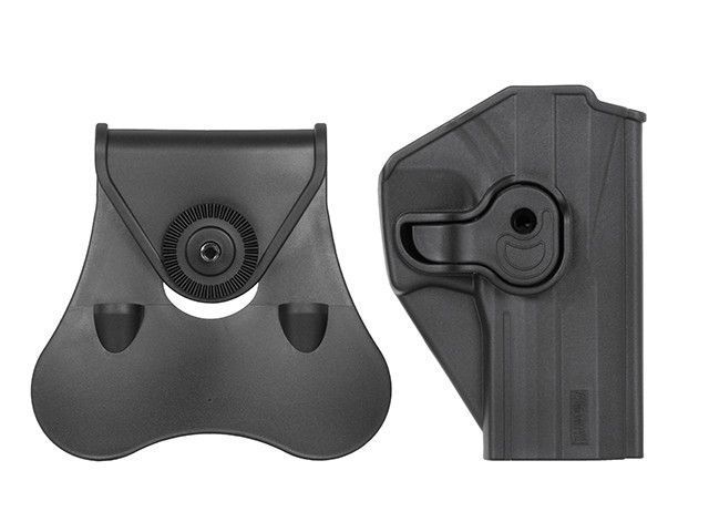 Кобура страйкбольная для USP/USP Compact - Black [Amomax] (для страйкболу) AM-USP фото