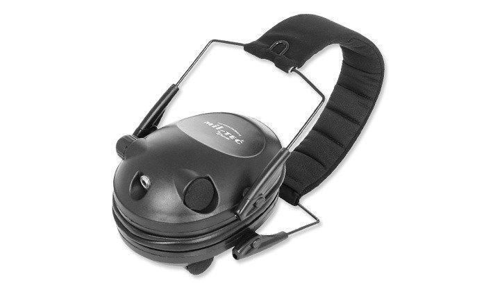 Mil-Tec Plus - Electronic Ear Defenders - Black - 16243002 (для страйкбола) 10610 фото