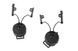 Adapter zestawu typu Comtac I lub Comtac II na hełm - czarny [Z-Tactical] (для страйкбола) ZTC-31-025108 фото 1