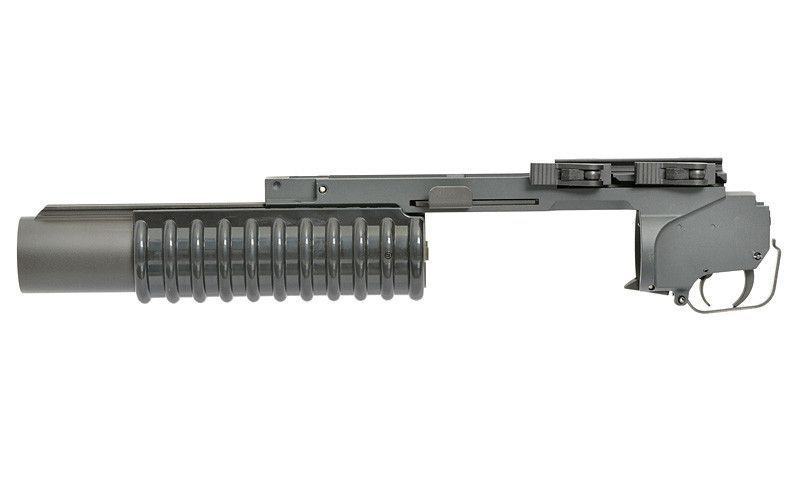 Модель американского гранатомета M203 Short QD RIS 40m [A&K] (для страйкбола) LDP-05 фото