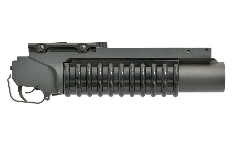 Модель американского гранатомета M203 Short QD RIS 40m [A&K] (для страйкбола) LDP-05 фото