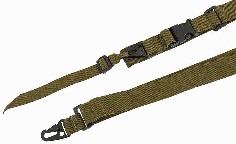 Pas nośny 3pkt do MP5/G3/M4 - OLIVE [CS] (для страйкбола) FBP1752-OD фото
