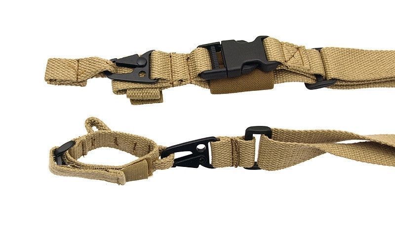 Zawieszenie taktyczne trzypunktowe do MP5/G3/M4 - coyote [8FIELDS] (для страйкбола) M51617088-TAN фото