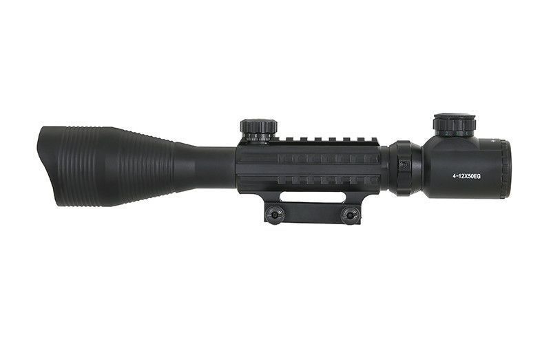 Снайперский прицел 4-12x50EG со встроенным креплениями - Black [ACM] (для страйкбола) M51615231 фото