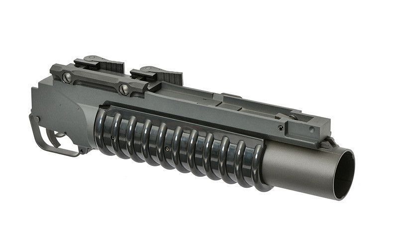 Модель американского гранатомета M203 Short QD RIS 40m [A&K] (для страйкбола) LDP-05 фото