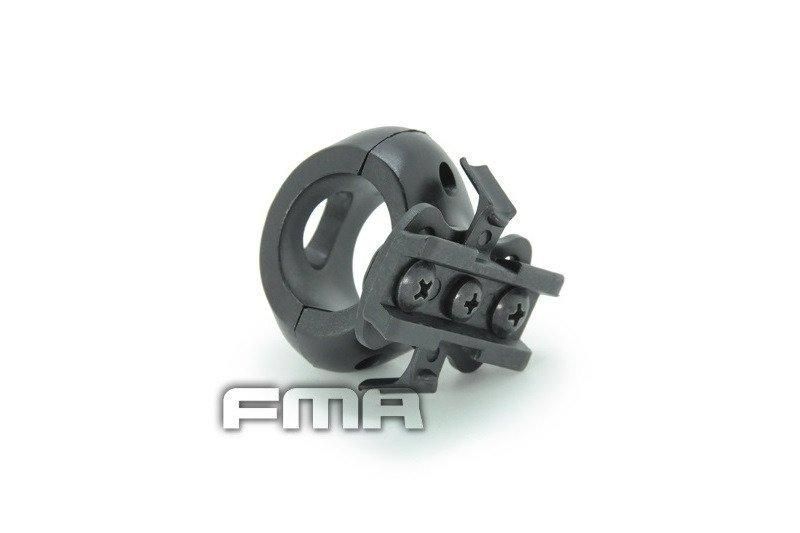 Montaż latarki do hełmu (25mm) - black [FMA] (для страйкболу) FMA-11-003875 фото